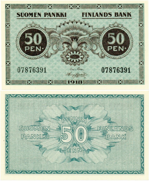 50 Pennia 1918 07876391